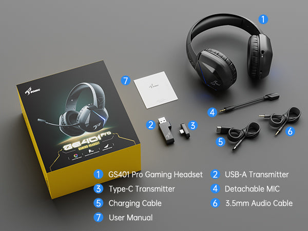 Casque Gaming - Somic GS401 PRO.