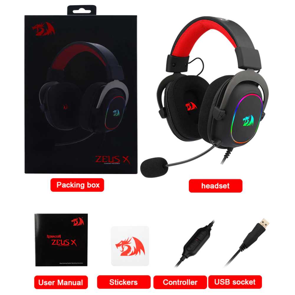 Casque Gaming - Redragon H510.