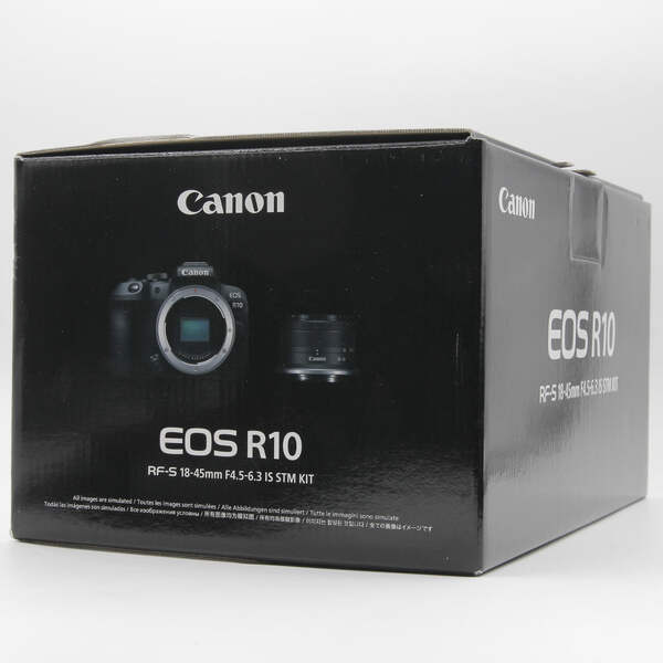 Appareil Photo Hybride APS-C 4K - Canon EOS R10.