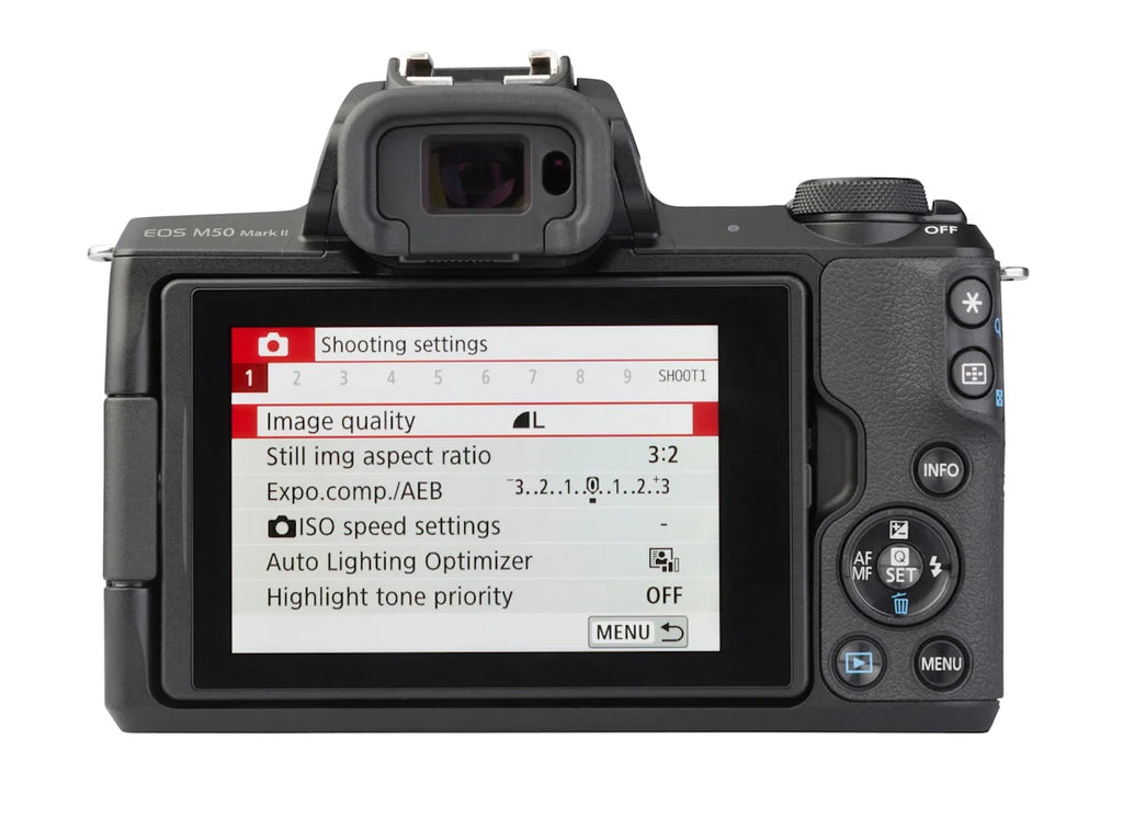 Appareil Photo Numérique APS-C 4K - Canon EOS M50 Mark II.