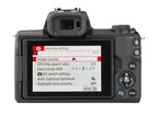 Appareil Photo Numérique APS-C 4K - Canon EOS M50 Mark II.