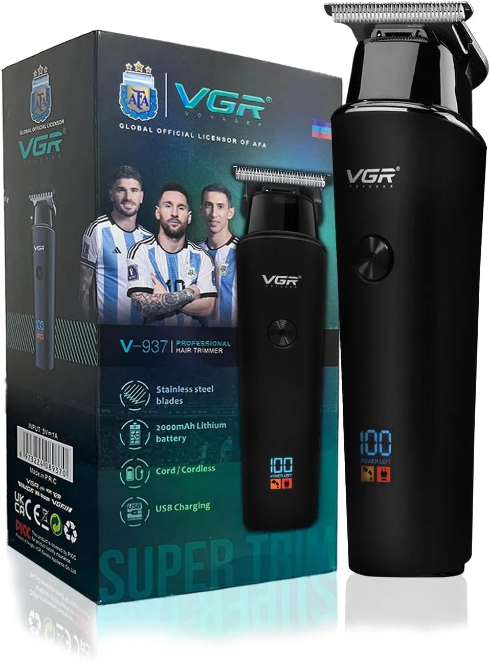 Tondeuse à cheveux professionnel - VGR V-937.