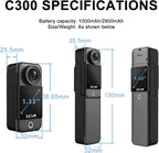 Caméra d’action de poche 4K - SJCAM C300.