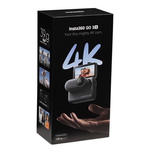 Caméra d’action miniature 4K - Insta360 GO 3S.