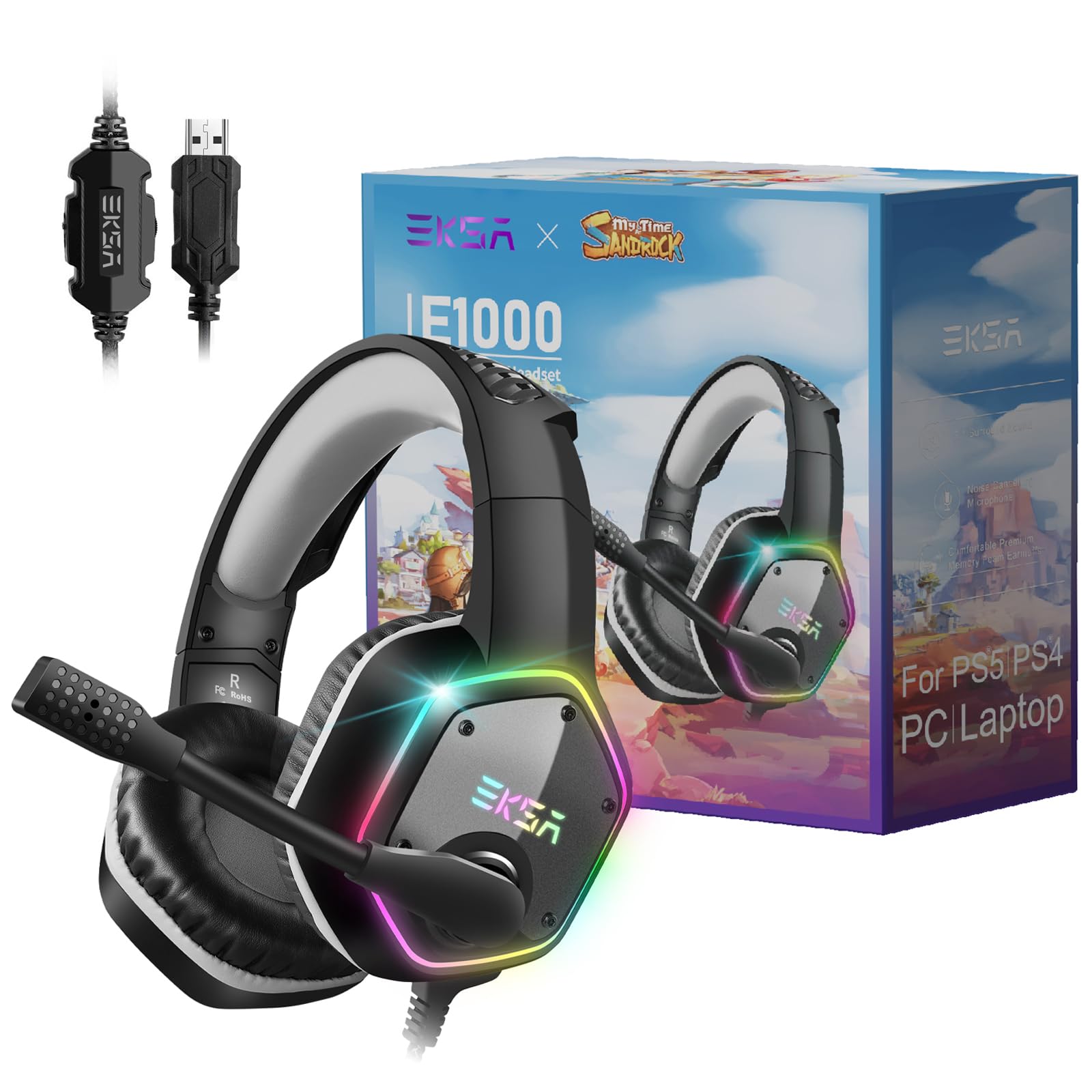 Casque Gaming - EKSA E1000.