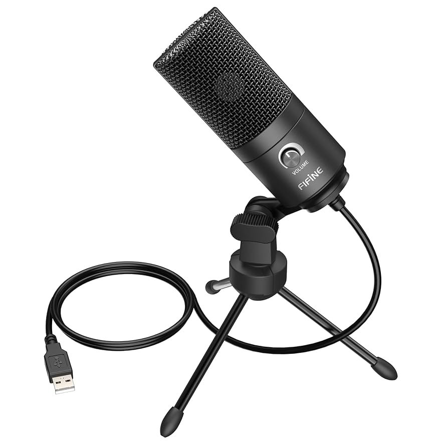 Microphone à Condensateur Cardioïde - FIFINE K669B.