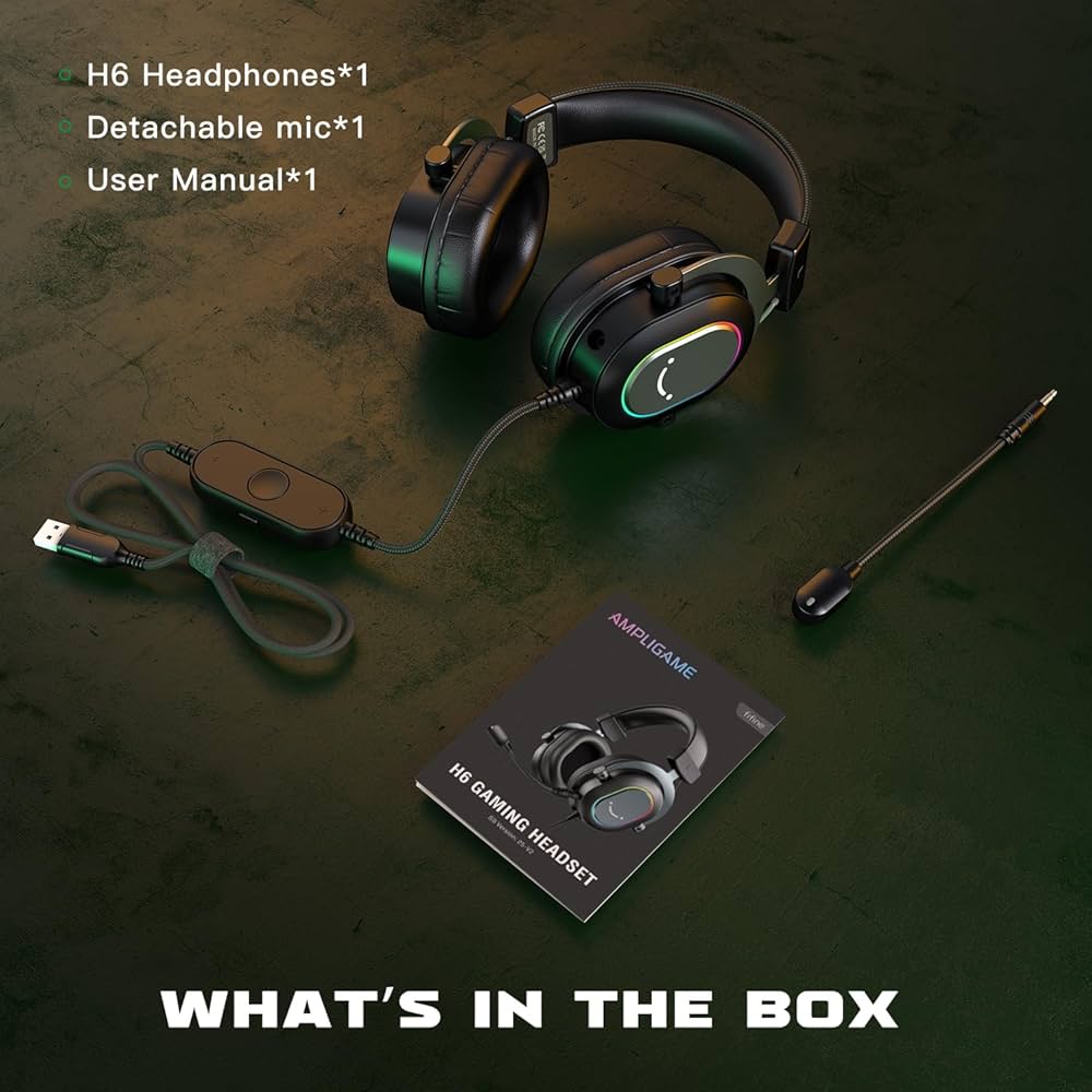 Casque Gaming - Fifine AmpliGame H6.