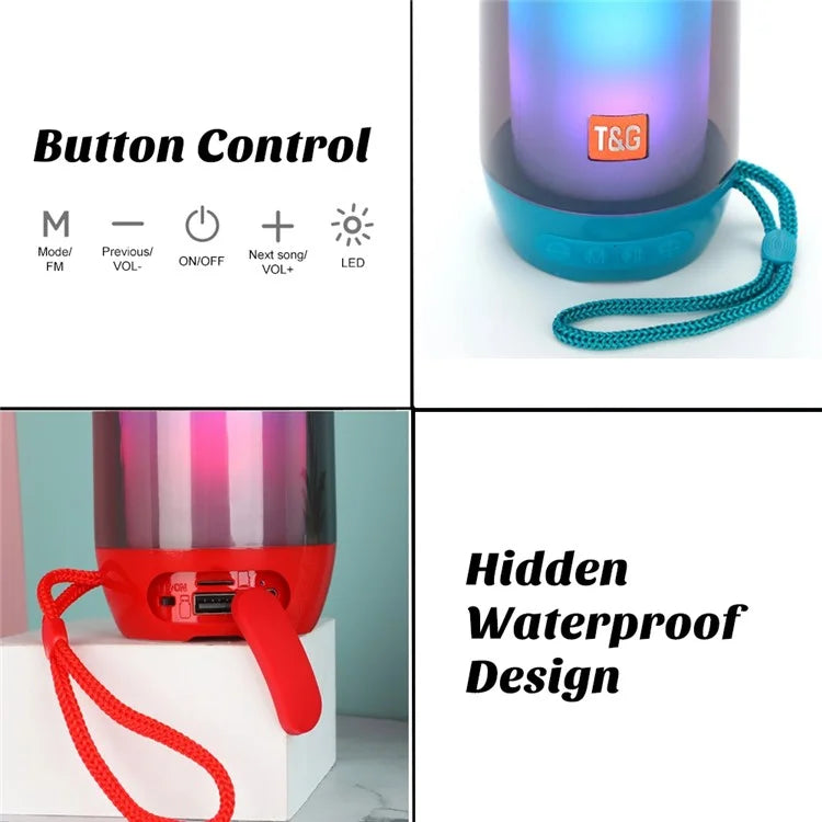 Haut-parleur Bluetooth Portable - T&G TG643.