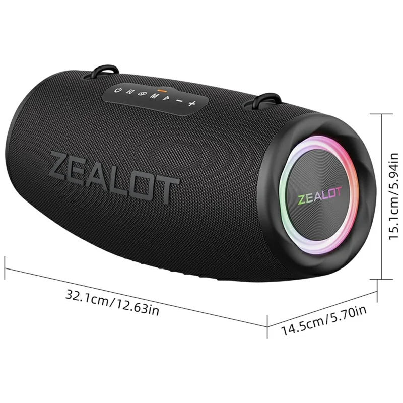 Haut-parleur Bluetooth Portable - ZEALOT S87.