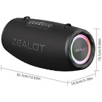 Haut-parleur Bluetooth Portable - ZEALOT S87.
