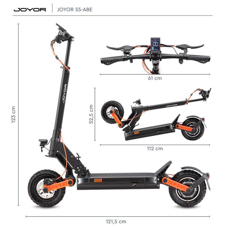 Trottinette électrique pour adulte - Joyor S5 Pro.