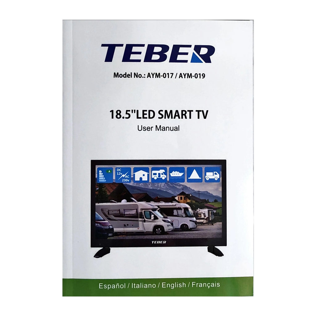 Téléviseur Intelligent - TEBER 18,5″.