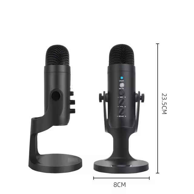 Microphone à condenseur USB - HAOMUREN.