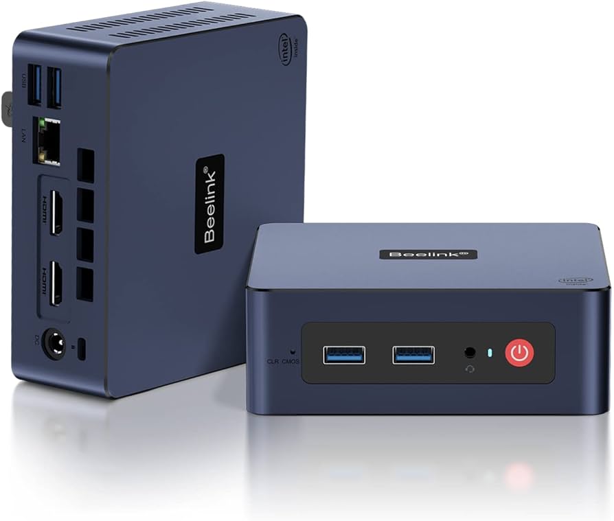 Mini PC, Intel N5105 - Beelink Pro Series S et D.