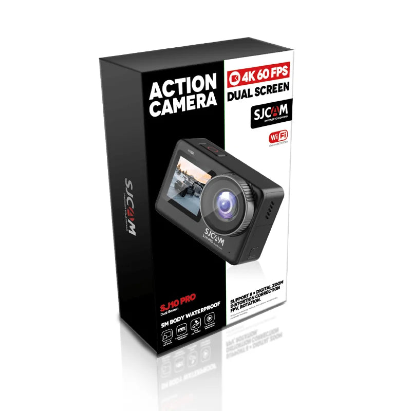 Caméra d’action 4K - SJCAM SJ10 Pro.