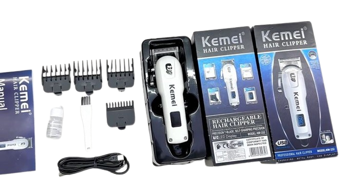 Tondeuse à cheveux professionnelle - KEMEI-232.