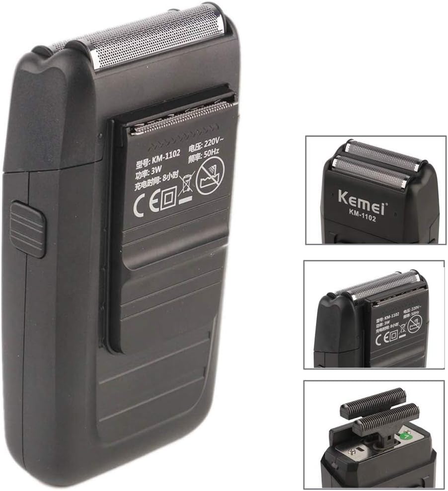 Rasoir électrique pour homme - Kemei KM-1102.