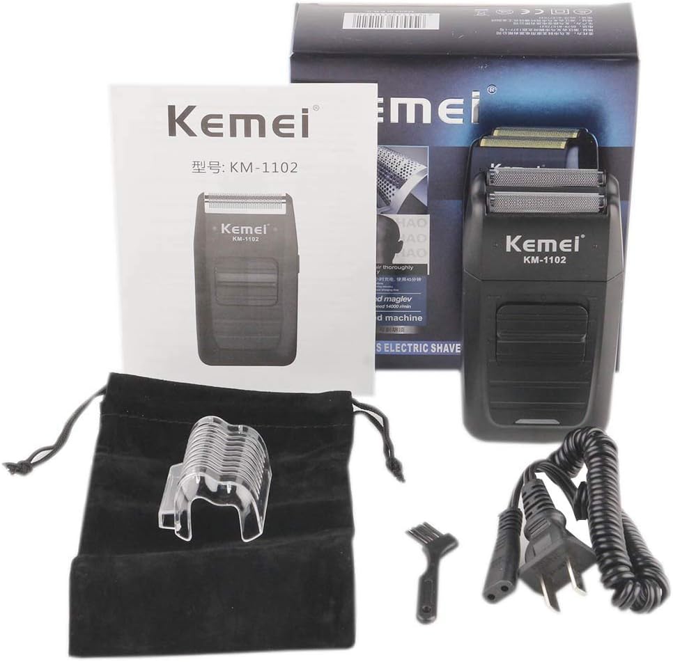 Rasoir électrique pour homme - Kemei KM-1102.