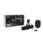 Microphone Professionnel Dynamique - SHURE SM7B.