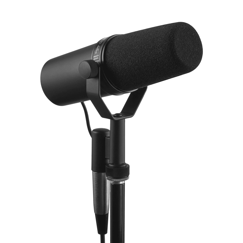 Microphone Professionnel Dynamique - SHURE SM7B.