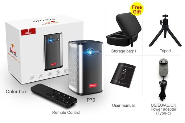 Mini Vidéoprojecteur Portable - BYINTEK P70X.