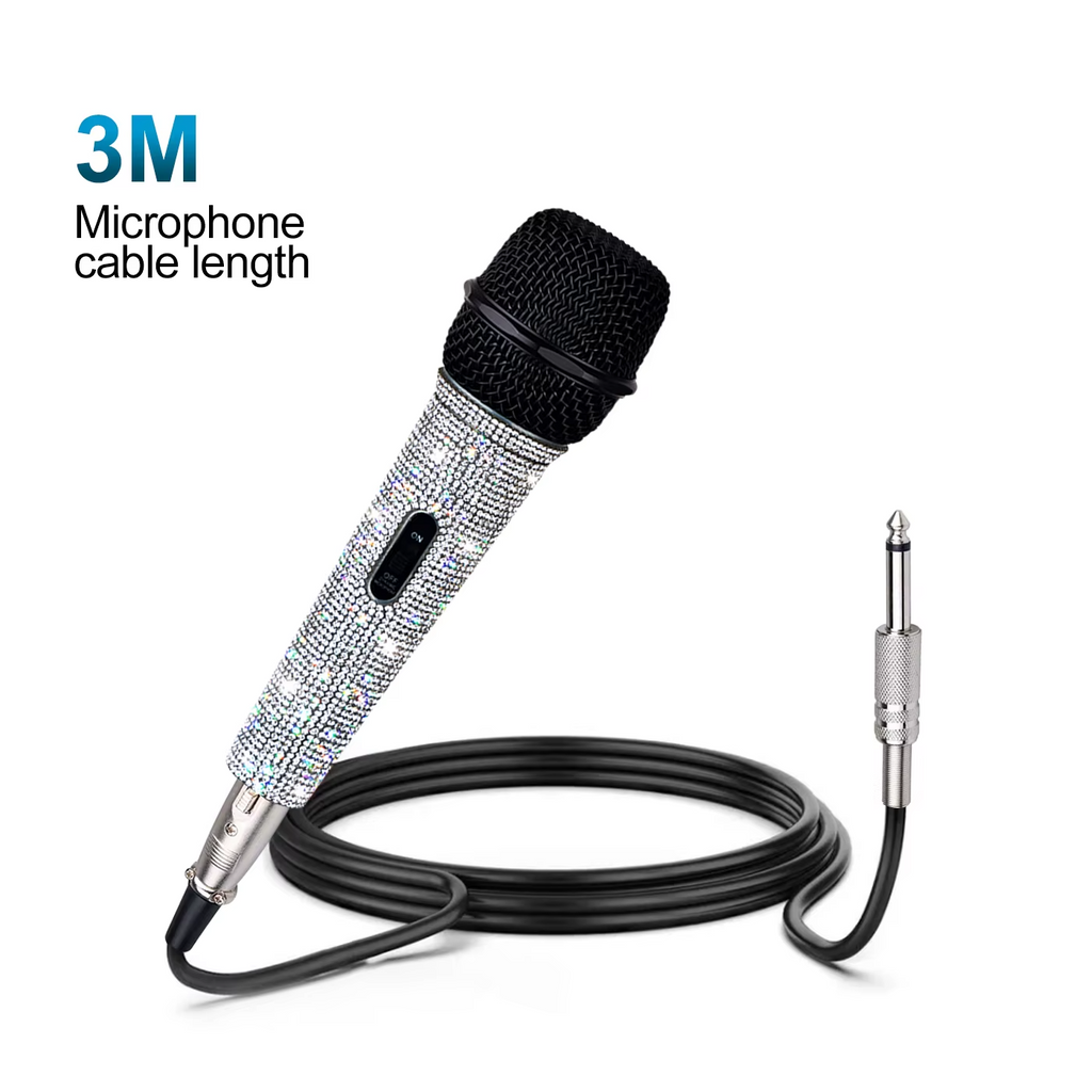 Microphone Dynamique de Karaoké - Trevi EM 30 STAR.