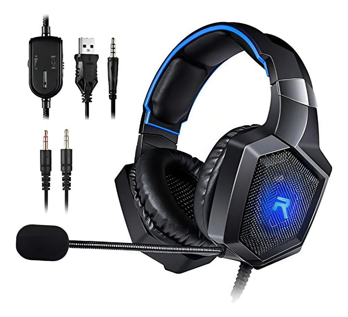 Casque Gaming RGB - RUNMUS K8.