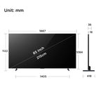 Téléviseur Intelligent - TCL C755 QD-Mini LED 75″.
