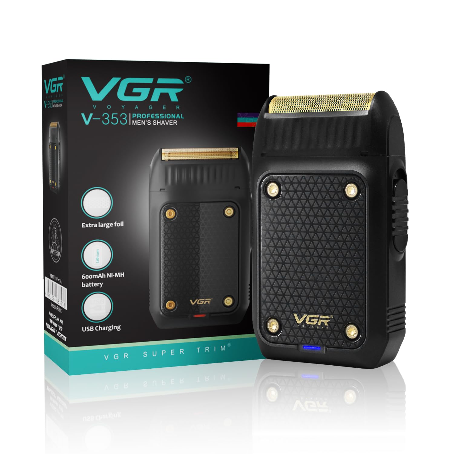 Rasoir électrique pour homme - VGR V-353.