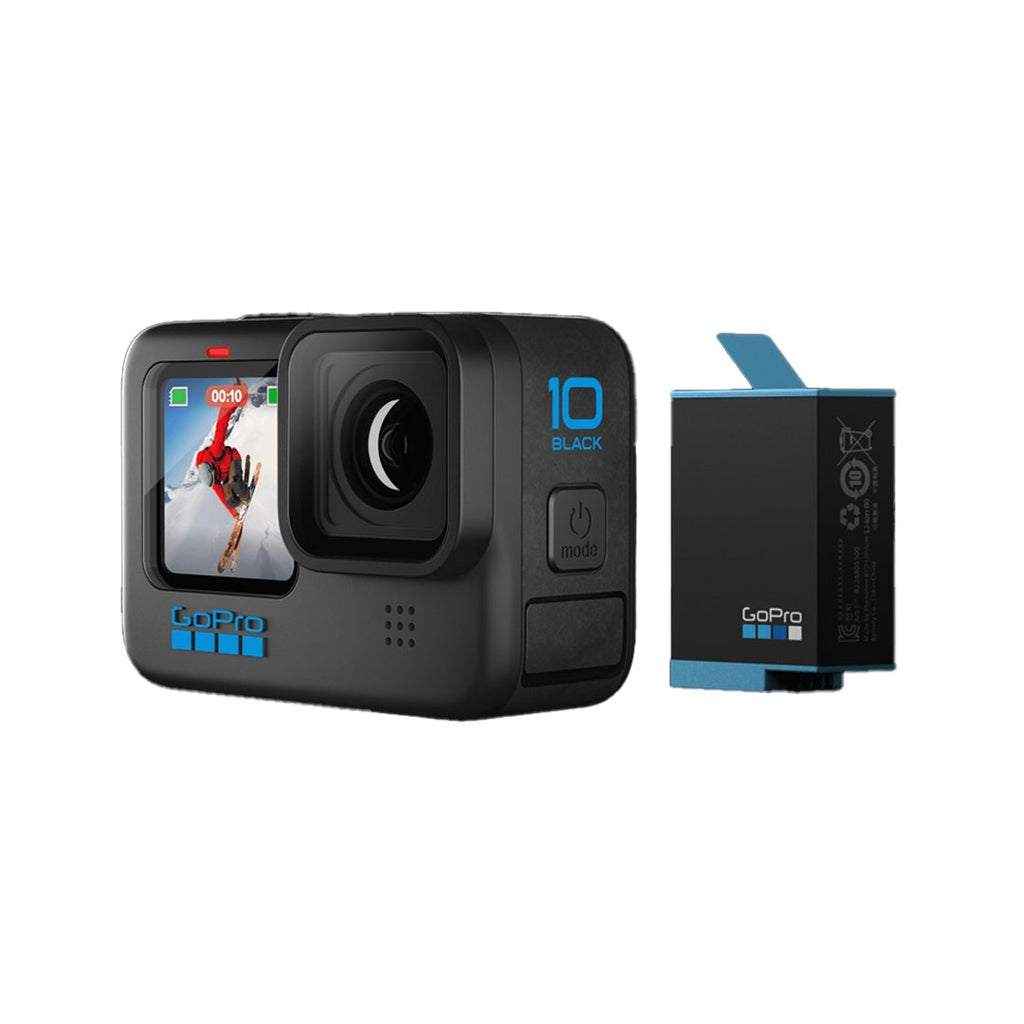Caméra d’action 5.3K - GoPro HERO10 Black.