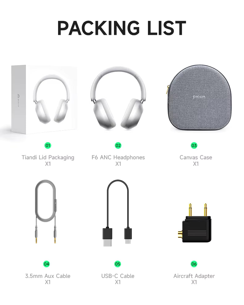 Casque Bluetooth - Picun F6.