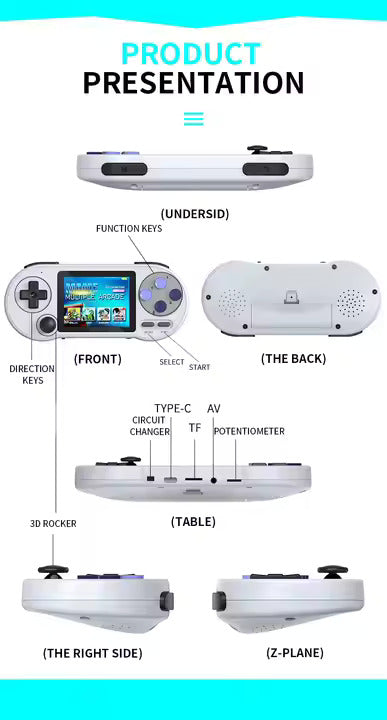 Console de jeu Retro portable - SF2000.