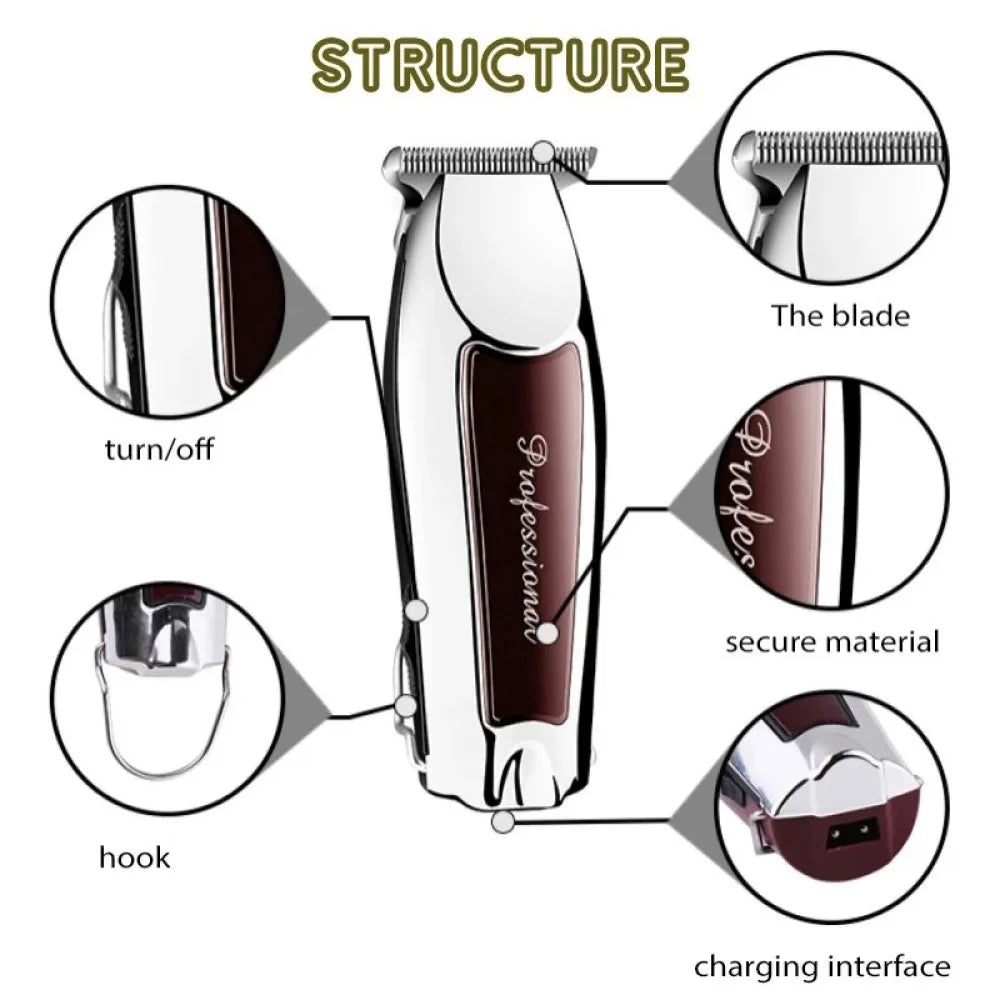 Tondeuse à cheveux professionnel - KEMEI-9163.