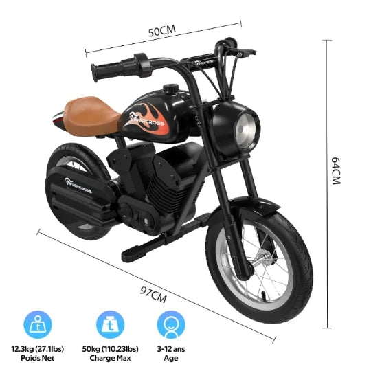 Moto électrique pour enfant - EVERCROSS EV08M.