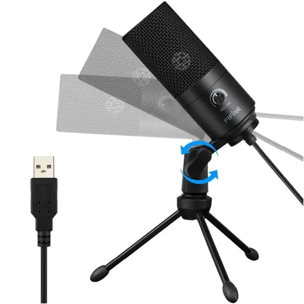 Microphone à Condensateur Cardioïde - FIFINE K669B.
