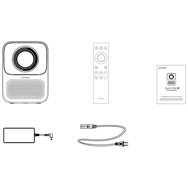 Vidéoprojecteur Portable - WANBO T2 Max.