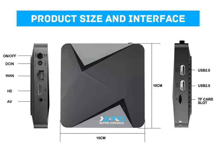 Console de jeu - KINMRIS X2 Pro.