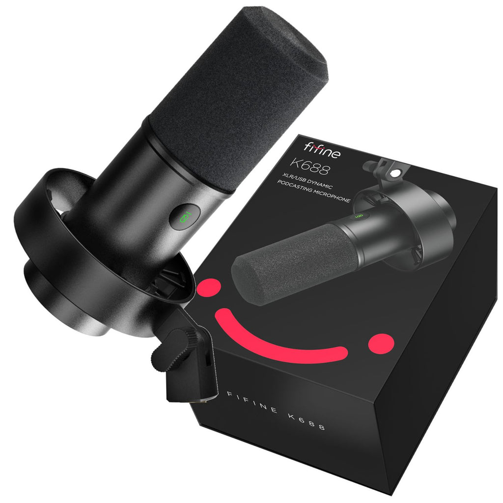 Microphone USB/XLR Dynamique - FIFINE K688.