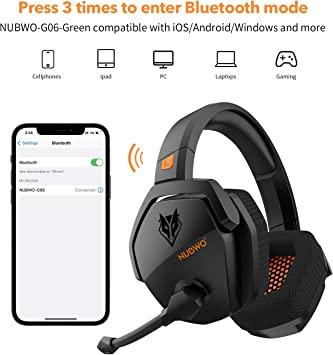 Casque Gaming - NUBWO G06.