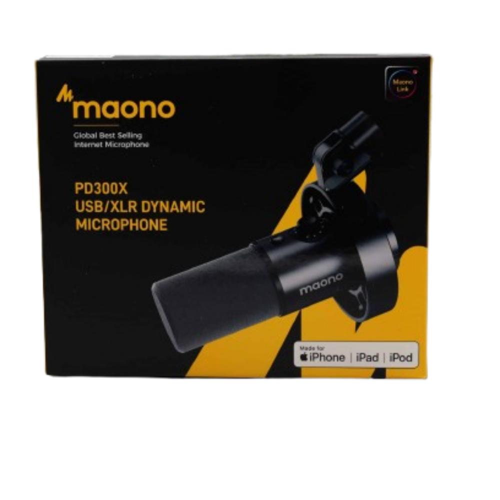 Microphone Dynamique Cardioïde - Maono PD300X.