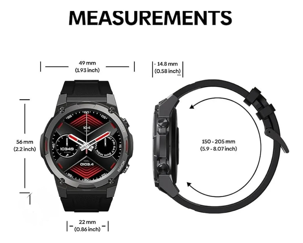Montre connectée - Zeblaze Vibe 7 Pro.