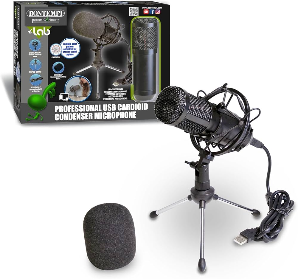 Microphone Condensateur Cardioïde Studio - Type BM800.