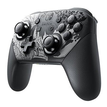 Manette Nintendo Switch Pro - Monster Hunter Rise, édition limitée.