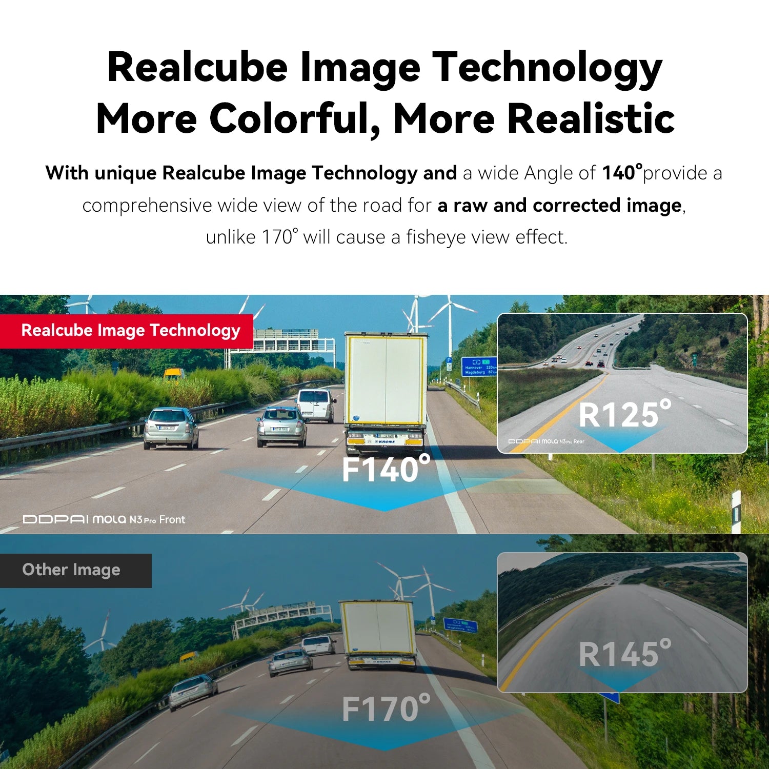 Appareil d’Enregistrement Auto 2.5K - DDPAI Mola N3 Pro.