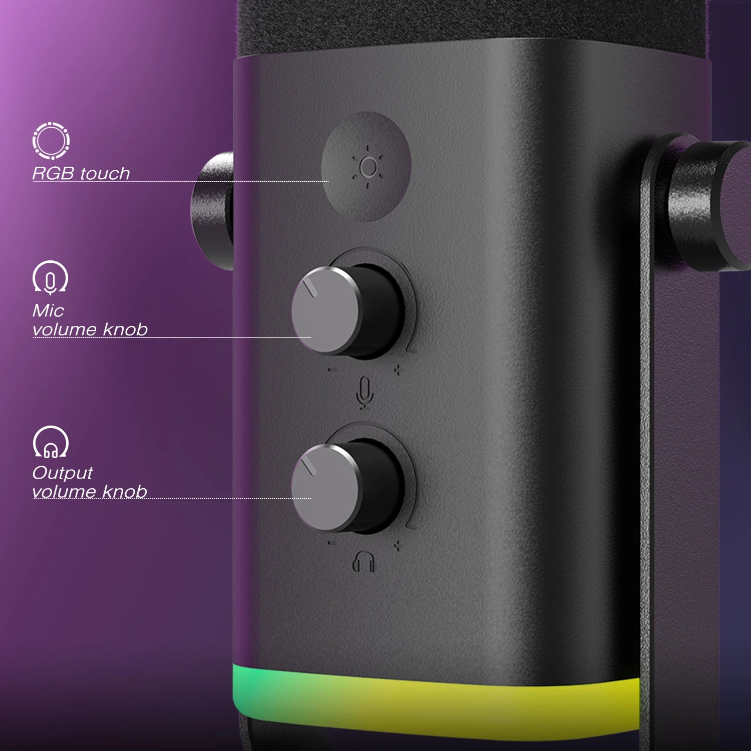Microphone Dynamique Cardioïde - FIFINE AM8.
