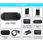 Console de jeu retro portable - Sony PS Portable 1000( PSP 1000).