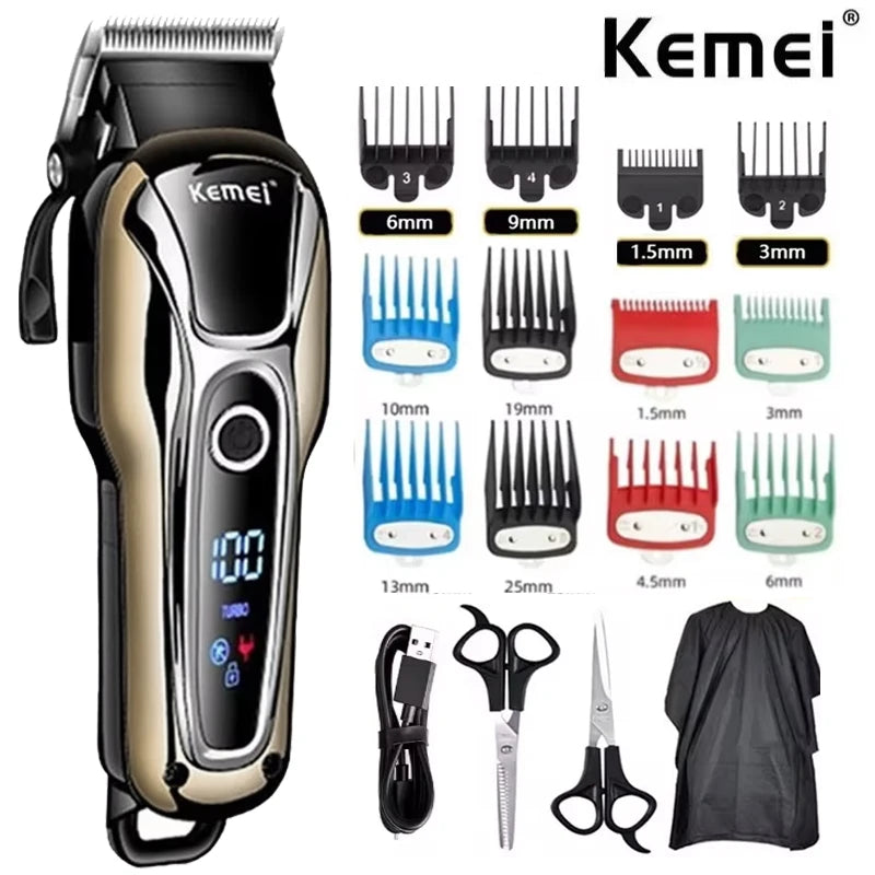 Tondeuse à cheveux professionnel - Kemei 1990.