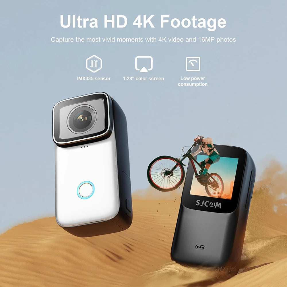 Mini Caméra d’Action 4K - SJCAM C200 Pro.