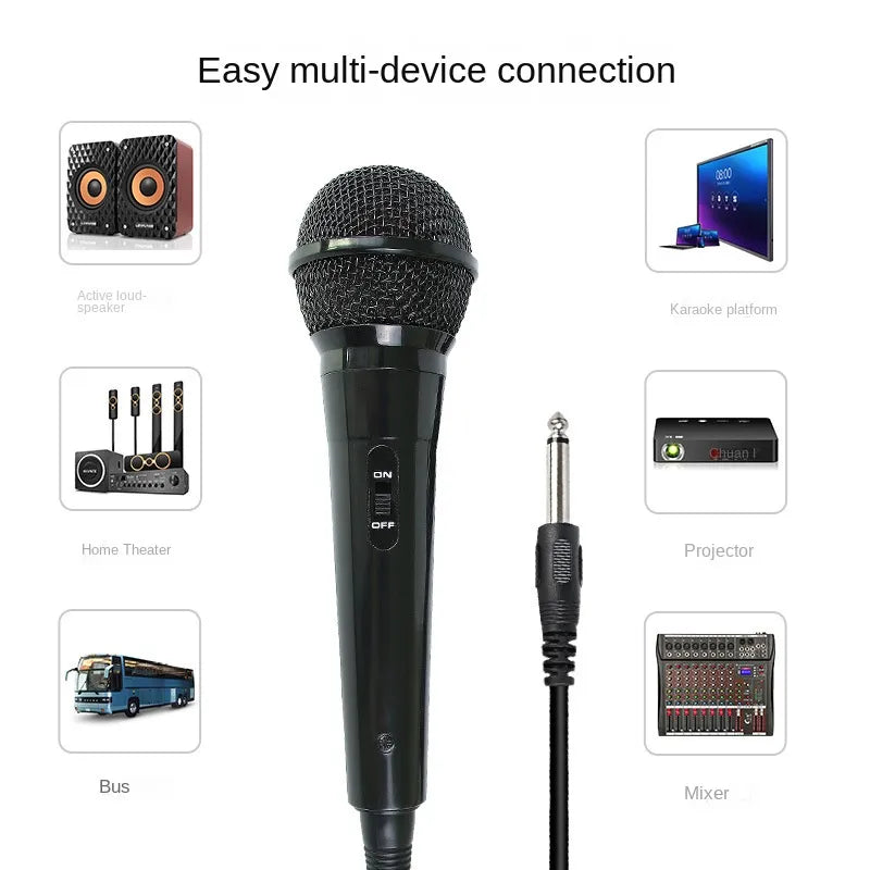 Microphone Dynamique - Utilisation générale.