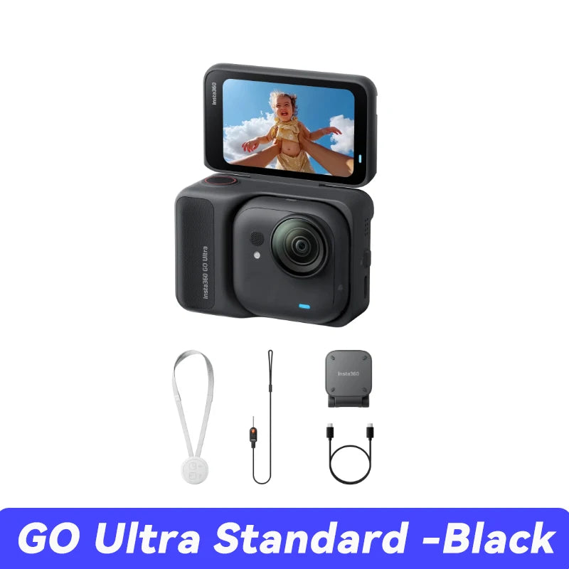 Caméra d’action 4K - Insta360 GO Ultra.